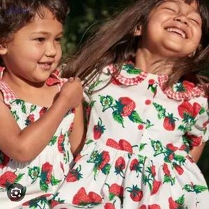 Mini Boden Strawberry Dress